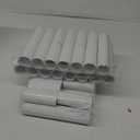 30 Pack Craft Rolls - Thick Cardboard Tubes for Crafts - Round Cardboard Tubes - Craft Tubes - Craft Round Tubes - Paper Tube for Arts & Crafts - 1.57 x 3.9 Inches - White