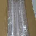 120 Pack Plastic Dessert Cups with Spoons 60 Pack Clear Yogurt Parfait Appetier Cup with Gold Glitter for Party Disposable Round Goblet Shooter for Ice Cream，Pudding and Fruit