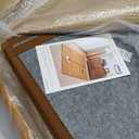 Natural Rattan Floor Foldable Tatami Mat,Queen, 79" x 59" x 0.5"