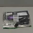 Mini Flat Iron, 0.7 Inch Mini Hair Straightener, Small Flat Iron for Short Hair,Curls Bangs, Dual Voltage Travel Hair StraightenerBlack