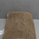 SUBRTEX Bathroom Rugs, 24" x 60" Chenille Bath Rug Soft Short Plush Bath Mat Soft Shower Mat Water Absorbent Shower Mat Quick Dry Machine Washable, Taupe Brown