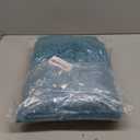 MIULEE Teal Bathroom Rugs Set 2 Piece, Soft Absorbent Microfiber Bath Mat Set, Non Slip Quick Dry Machine Washable Plush Shaggy Bath Rugs for Bathroom Floor, Tub and Shower, 16x24 inches