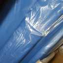 1 Pcs 48" X 6' Acoustic Room Divider Soundproof Foldable Panel, Blue