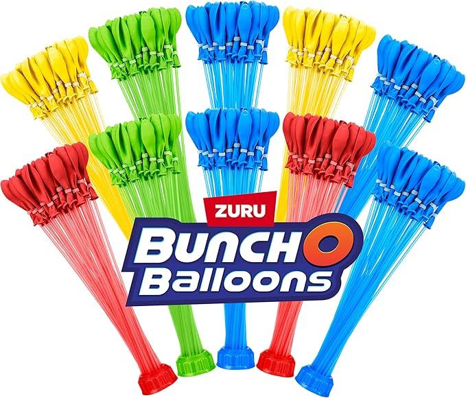 Original Bunch O Balloons Multi-Colored 330+ Rapid-Filling Self-Sealing Water Balloons (22 Pack) by ZURU Water Balloon for the Whole Family, Kids, Teens, Adults