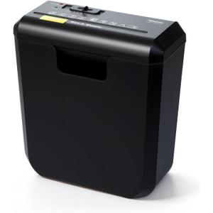 Wingwise Paper Shredder for Home, 8 Sheets Strip Cut Shredder with 2.6 Gallons Basket, P-2 Security Level, Credit Card Shredder with Overheat Protection