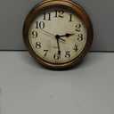 HYLANDA Wall Clock, Vintage Battery Operated, Retro Silent Non Ticking Decorative Clocks for Home Kitchen School Living Room