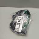 LADES Fingerless Gloves Thermal Winter Gloves Warm Knitted Half Finger Gloves Mittens for Men Women Typing Driving Working (Large, Deer-black)