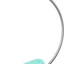 LEPOWER Clip on Book Light/Reading Light/Clip Lamp with 5 LED Eye Care, 3 Color Changeable, Portable Reading Lamp, Battery Operated, Bed Light for Kids, Bookworms, Students(Green)