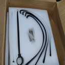 Pool Outdoor Towel Rack, 4 Bars Metal Heavy Duty Never Tilt for Pool Hot Tub Spa Towel Dying Rack, Towel Stand (3.6FT High (Black))