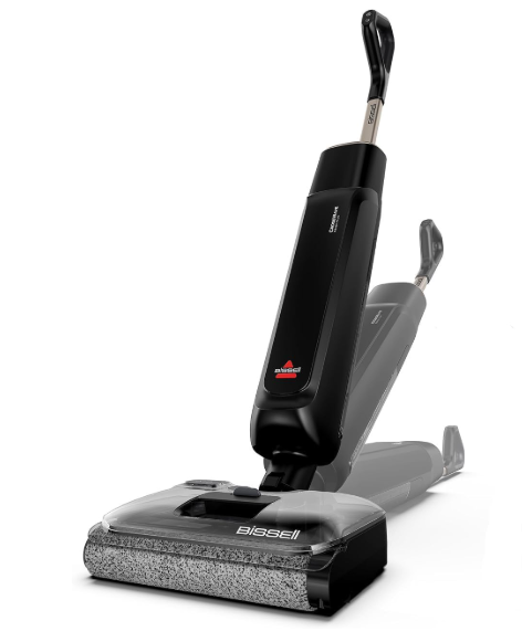Bissell CrossWave Reach Plus Wet Dry Vacuum and Mop, 4506F Vacuums, mops, and sanitizes together, self-dries in a hot air dock, and reaches flat under furniture and to the edge