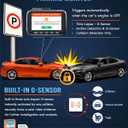 ROVE R2-4K DUAL Dash Cam Front and Rear, STARVIS 2 Sensor, FREE 128GB Card Included, 5G WiFi - up to 20MB/s Fastest Download Speed with App, 4K 2160P/FHD Dash Camera for Cars, 3" IPS, 24H Parking Mode