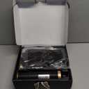 5 in 1 Blow Dryer Brush, Upgrade Hair Dryer Brush Air Curler Air Curling Wrap Styler, Detachable Hot Air Brush Negative Ion Curling Brush Iron, Hair Styling Tools for Drying Curling Straightening (Black Gold)