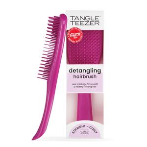 Tangle Teezer Ultimate Detangler Brush for Wet & Dry Hair, Eliminates Knots & Reduces Breakage for All Hair Types, Electric Raspberry