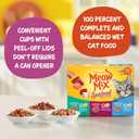 Meow Mix Savory Morsels Seafood Favorites Variety Pack, 2.75 oz Can (12 Pack) (EXP 01/31/28)