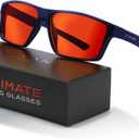 Titan Gaming Glasses, Blue Light Blocking, Night Driving Glasses for Men, Computer Protection, Gift for Gamers