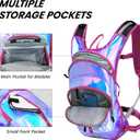 Nepest Hydration Pack Backpack for Women & Men, Lightweight Water Backpack with 2L Water Bladder for Hiking Cycling Running Biking