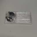 Teskyer 2-Pack Badge Holder Retractable Clip, Heavy-Duty Badge Reel with 6.7oz Load Capacity, Clear Vertical Hard ID Card Badge Holders for Work Office Nurse Teacher Student