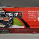 "Weber 30" Slate Griddle Warming Rack & Resting Tray EasyInstall Adjustable Rack with Raised Edges & Narrow Heat Slots for Keeping Food Warm, Toasting & Extra Cook Space