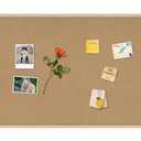 DAHAPYBOO Cork Board Bulletin Board,36x24 Cork Board for Office with Pin Oak Wood Boards,Message Board or Vision Board Decoration.