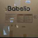 Babelio Removable Baby Gate for Stairs No Bottom Bar, 29-43", 30" H, White