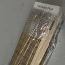 UNISHADES Cordless Bamboo Roman Shades for Windows, Blinds Size (32.5" W 64" H) Colour (Highfield Teak)