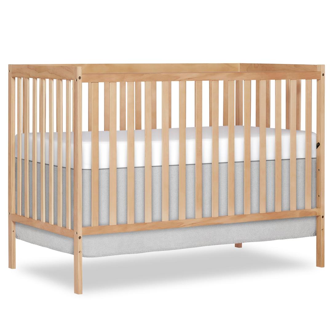 Dream On Me Synergy 5-in-1 Baby Crib, Converts to Toddler Bed, Barnwood