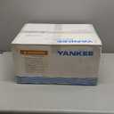 Winter Pool Cover 24 ft Round for Above Ground | Extra Thick & Durable Above-Ground Pool Cover | Sapphire Series of Premium Cold- and UV-Resistant Pool Cover | by Yankee Pool Pillow (Blue)