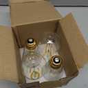 Dimmable Vintage LED Edison Bulbs, 4W 40W Equivalent LED Bulbs, ST58 Antique LED Filament Bulbs, 2700K Warm White LED Light Bulbs, E26 Gold Base Bulbs, Clear LED Bulbs CRI90+, 4 Packs