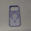 SUPFINE Magnetic for iPhone 17 Pro Case (Compatible with MagSafe)(Military Grade Drop Protection) Translucent Matte Shockproof with Anti-Fingerprint Phone Cover 2025,Blue Purple