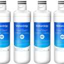 Waterdrop LT1000PC ADQ747935 MDJ64844601 Refrigerator Water Filter, Reduce chlorine, bad taste and odor, Replacement for LG LT1000P, ADQ74793501, ADQ74793502, Kenmore 46-9980, Pack of 4
