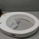 Carex Toilet Seat Riser, Elongated Raised Toilet Seat Adds 3.5 inches to Toilet Height, for Assistance Bending or Sitting, 300 Pound Weight Capacity Toilet Riser