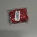 Pure Handmade Rhinestones Beads Patches Trim Bodice Applique Sewing Fringe Tassel Chain for DIY Clothing Wedding Decoration 15X19.6inches (Red)