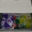 10PK Flashing Christmas Candy Cane Lollipop Lights for Pathway Outdoor, Christmas Decorations Outdoor, 8 Modes 130 LED Waterproof Xmas Stake Light for Garden Yard (Multi-Color)