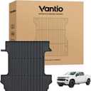 【Only Fits 5.8FT Bed】 Bed Mat for 2019-2026 Chevy Silverado 1500/GMC Sierra 1500, Custom Fit TPE Truck Bed Liner, All-Weather Non-Slip Cargo Protection, Not for CarbonPro or Drop-in Liner