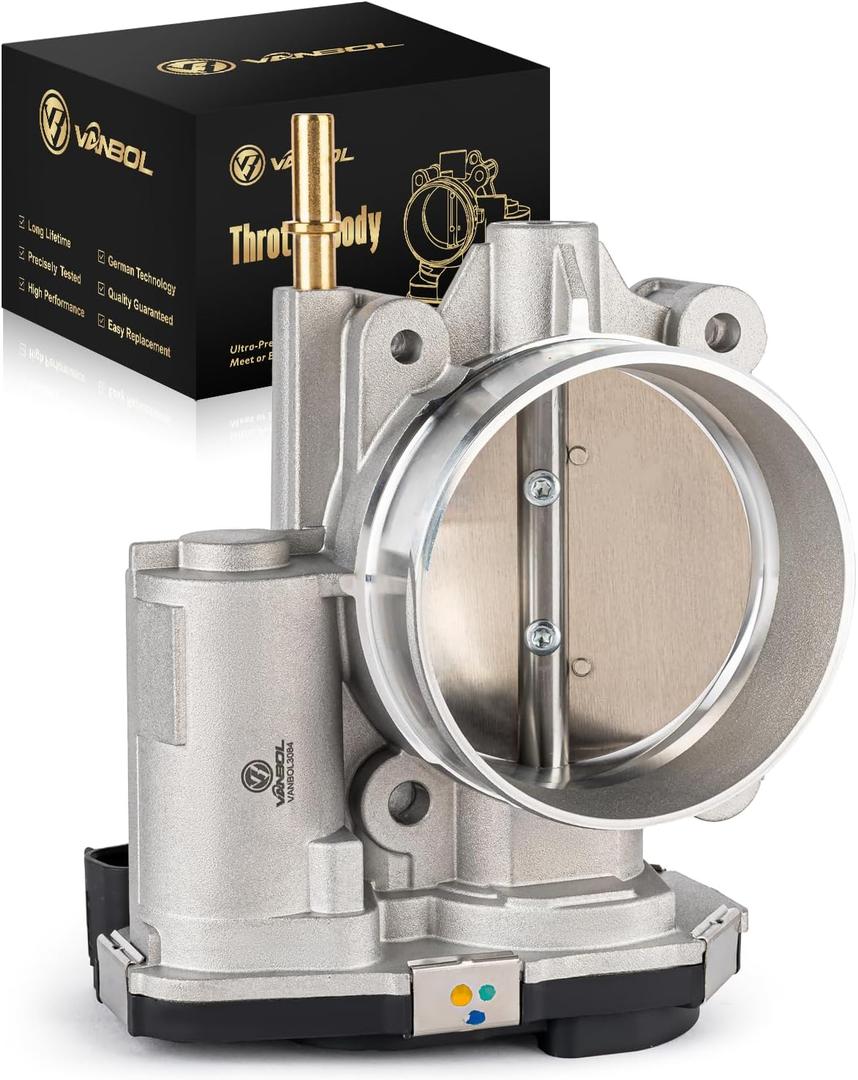 Electronic Throttle Body Assembly Compatible with Chevy Impala Monte Carlo, 2008-2012 Colorado, GMC Canyon, Buick Allure Lacrosse Pontiac Grand Prix Hummer L5 V8 3.7L 5.3L, Replace 12631016