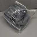 H.VERSAILTEX Sofa Cover 2 Piece T Cushion Armchair Slipcovers Thick Velvet Couch Cover Furniture Protector Stretch T Cushion Sofa Covers for 1 Cushion Couch with 1 T Cushion Covers, Stone Blue