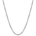 Sterling Silver Italian  1.2 mm Diamond Cut Box Chain Necklace , 36" Pack Of 3