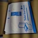 Reli. Toilet Seat Covers (2000 Pcs, 8 Packs of 250) | Disposable Toilet Seat Cover - Flushable - 14x16" (Half-Fold) | Paper Liners for Restroom, Bathroom, Travel, Camping, Kids Potty Training