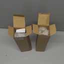 Hohean 4 Pack Window Candles Solar Window Candles Dusk to Dawn, Flameless LED Flickering Flame & Steady 2 Mode Auto on at Dusk Off at Dawn with Suction Cup Holiday Christmas Decoration