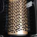 Hair Dryer Brush Blow Dryer Brush in One Hot Air Brush for Drying and Straightening, Volumizer Multi-Styler Smooth Curls for All Hair Types, Frizz-Free Blowout Brush for Salon Quality (Black& Rose Gold)