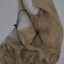 26 Inch Blonde Wigs for Women, Long Blonde Wig with Simulated Lace Scalp, Heat Resistant Synthetic Middle Part Blonde Wigs, Daily Cosplay Friendly