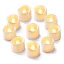 Homemory 14Pcs Flickering Flameless Candle Battery Operated, 200+Hours Fake Electric LED Tea Lights for Votive, Centerpiece Table Decorations, Wedding, Aniversary, Halloween, Christmas