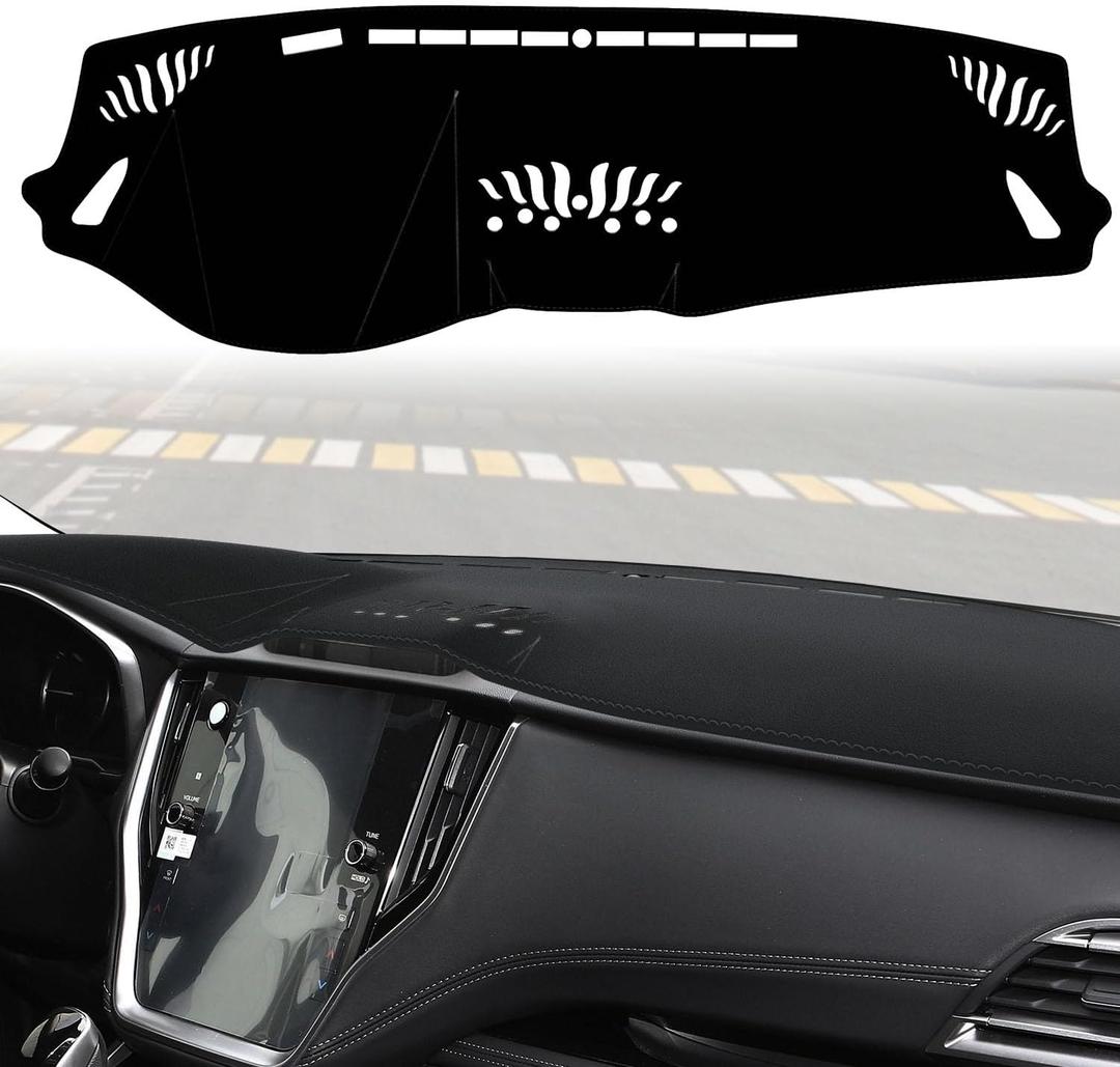 auovo Dashboard Cover Mat Compatible with Subaru Outback Accessories 2020-2024 Anti-Slip Dash Cover Dash Carpet Cover Sunshield Protector