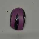 TECKNET Wireless Mouse, 2.4G Ergonomic Optical Mouse, Computer Mouse for Laptop, PC, Computer, Chromebook, Notebook, 6 Buttons, 24 Months Battery Life, 2600 DPI, 5 Adjustment Levels - Purple
