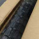 Welded Wire Fence 36inch x 50ft, Black PVC Coated Garden Fencing, 2 inch x 3inch 16Gauge Chicken Wire Fence Roll, Anti-Rust Metal Fencing for Yard Plant Protection Poultry Netting