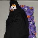 Arshiner Girls 2 Piece Clothing Set Floral Ruffle Hem Bell Sleeve Top and Leggings Fall Winter Outfits for 2-10 Years (Halloween Purple)