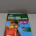 Uinkit 100 sheets Brochure Paper Glossy Double Sided 8.5x11 Inkjet 37lb 140gsm Dye ink Thin Photo Picture Flyer Calendar Magazine CD Cover letter