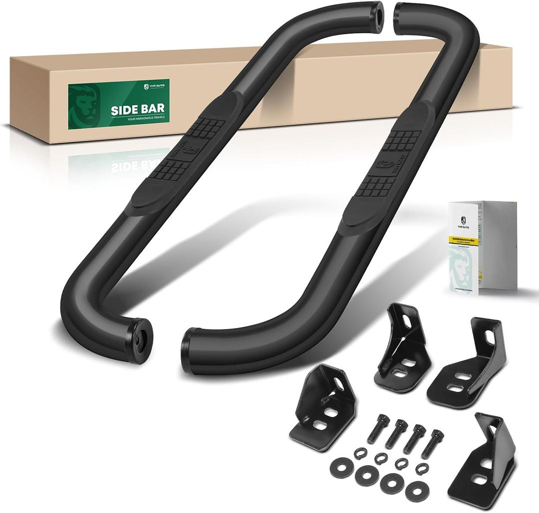 YHTAUTO 3 Inch Running Boards for Chevy & GMC, Standard Cab/Regular Cab