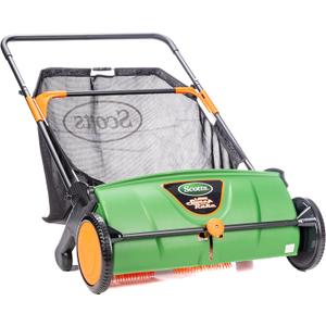 Scotts Outdoor Power Tools LSW70026S 26-Inch Push Lawn Sweeper, Black/ Green