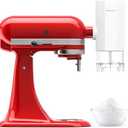Shave Ice Attachment for Kitchenaid Stand Mixer, Snow Cone Shaved Ice Machine, with Coarse and Fine Blades, 8 Ice Molds